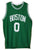Jayson Tatum Boston Celtics Signed Autographed Green #0 Custom Jersey PAAS COA