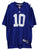 Eli Manning New York Giants Signed Autographed Blue #10 Reebok Jersey