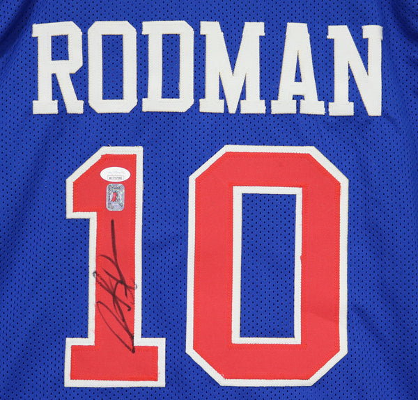 Dennis Rodman Signed Jersey (JSA COA) Los Angeles Lakers