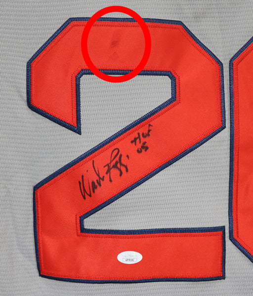 Wade Boggs Boston Red Sox Signed Autographed Blue #26 Custom Jersey –