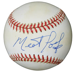 Meat Loaf Signed Autographed Rawlings Official American League Baseball Beckett COA with UV Display Holder