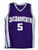 De'Aaron Fox Sacramento Kings Signed Autographed Purple #5 Custom Jersey Beckett Witness Certification