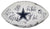 Dallas Cowboys 2015 Team Signed Autographed White Panel Logo Football Authenticated Ink COA Romo Bryant