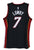 Kyle Lowry Miami Heat Signed Autographed Black #7 Jersey PSA COA Sticker Hologram Only