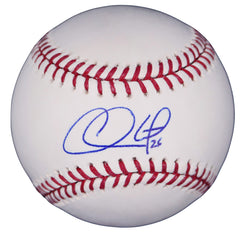 Chase Utley Philadelphia Phillies Signed Autographed Rawlings Official Major League Baseball PSA COA with Display Holder