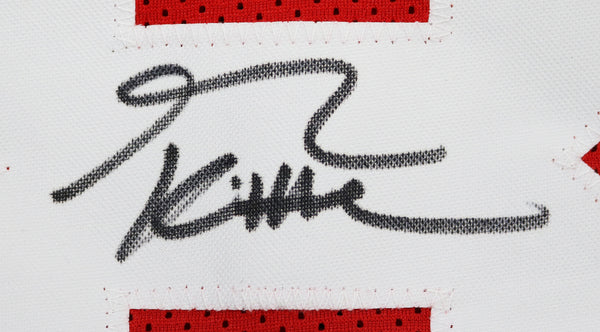 George Kittle Autographed San Francisco (Red #85) Custom Jersey – Beck –  Palm Beach Autographs LLC