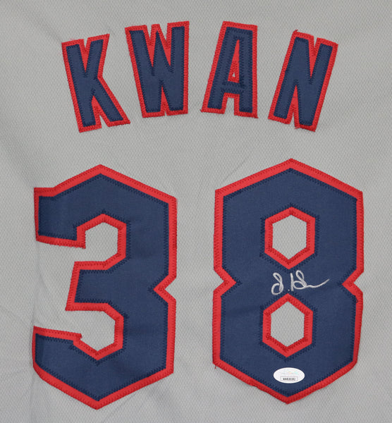 Steven Kwan Cleveland Indians Signed Autographed Blue Custom Jersey –