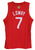 Kyle Lowry Toronto Raptors Signed Autographed NBA Finals Red #7 Jersey PSA COA