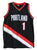 Anfernee Simons Portland Trail Blazers Signed Autographed Black #1 Custom Jersey PSA COA Sticker Hologram Only