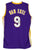 Nick Van Exel Los Angeles Lakers Signed Autographed Purple #9 Custom Jersey JSA COA