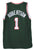Oscar Robertson Milwaukee Bucks Signed Autographed Green #1 Custom Jersey PAAS COA