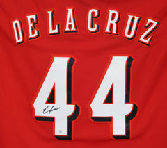 Elly De La Cruz Cincinnati Reds Signed Autographed Red #44 Jersey PAAS COA