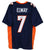 John Elway Denver Broncos Signed Autographed Blue #7 Custom Jersey PAAS COA