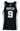 Tony Parker San Antonio Spurs Signed Autographed Black #9 Jersey JSA COA