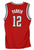 Jabari Parker Milwaukee Bucks Signed Autographed Red #12 Jersey JSA COA