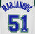 Boban Marjanovic Dallas Mavericks Signed Autographed White #51 Jersey JSA COA