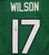 Garrett Wilson New York Jets Signed Autographed Green #17 Custom Jersey JSA COA