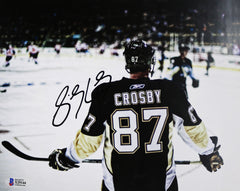 Sidney Crosby Pittsburgh Penguins Signed Autographed 8" x 10" Photo Beckett COA