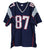 Rob Gronkowski New England Patriots Signed Autographed Blue #87 Custom Jersey PAAS COA