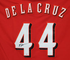 Elly De La Cruz Cincinnati Reds Signed Autographed Red #44 Jersey PAAS COA