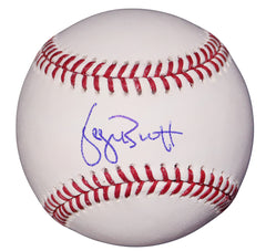 George Brett Kansas City Royals Signed Autographed Rawlings Official Major League Baseball JSA COA with Display Holder