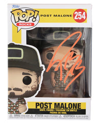 Post Malone Signed Autographed FUNKO POP #254 Vinyl Figure PRO-Cert COA - DAMAGE