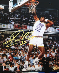 Karl Malone Utah Jazz Signed Autographed 8" x 10" Photo PRO-Cert COA