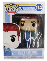 Joey Fatone Signed Autographed NSYNC FUNKO POP #114 Vinyl Figure JSA Witnessed COA