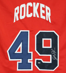 John Rocker Atlanta Braves Signed Autographed Red #49 Custom Jersey