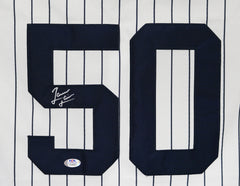 Jameson Taillon New York Yankees Signed Autographed White Pinstripe #50 Jersey PSA In the Presence COA