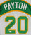 Gary Payton Seattle SuperSonics Signed Autographed White #20 Custom Jersey JSA Witnessed COA