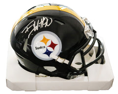 T.J. Watt Pittsburgh Steelers Signed Autographed Football Mini Helmet PAAS COA