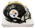 T.J. Watt Pittsburgh Steelers Signed Autographed Football Mini Helmet PAAS COA