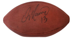 Dan Marino Miami Dolphins Signed Autographed 75th Anniversary Wilson NFL Football Upper Deck COA - BALL DOESN'T HOLD AIR