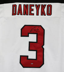 Ken Daneyko New Jersey Devils Signed Autographed White #3 Custom Jersey