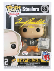 Terry Bradshaw Pittsburgh Steelers Signed Autographed NFL FUNKO POP #85 Vinyl Figure PAAS COA