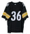 Jerome Bettis Pittsburgh Steelers Signed Autographed Black #36 Custom Jersey Beckett Witness Certification -SPOTS