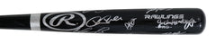 Boston Red Sox 2016 Team Signed Autographed Rawlings Pro Black Baseball Bat Authenticated Ink COA Ortiz Betts Pedroia