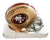 Joe Montana San Francisco 49ers Signed Autographed Football Mini Helmet Fanatics Certification