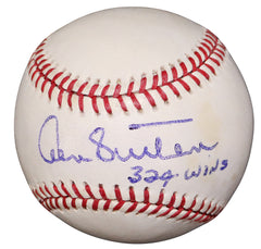 Don Sutton Los Angeles Dodgers Signed Autographed Rawlings Official National League Baseball Beckett Sticker Hologram Only with Display Holder