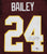 Champ Bailey Washington Redskins Signed Autographed Red #24 Custom Jersey Beckett Witness Certification