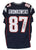 Rob Gronkowski New England Patriots Signed Autographed Blue #87 Custom Jersey JSA Witnessed COA