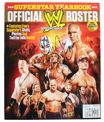 Triple H Signed Autographed WWE Superstar Yearbook Official Roster 2010 Heritage Authentication COA