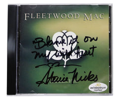 Stevie Nicks Signed Autographed Fleetwood Mac CD Cover Album Five Star Grading COA
