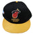 Miami Heat Men's Mitchell & Ness Black Hat Cap