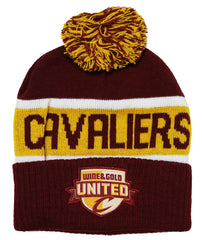 Cleveland Cavaliers Wine and Gold United Winter Hat