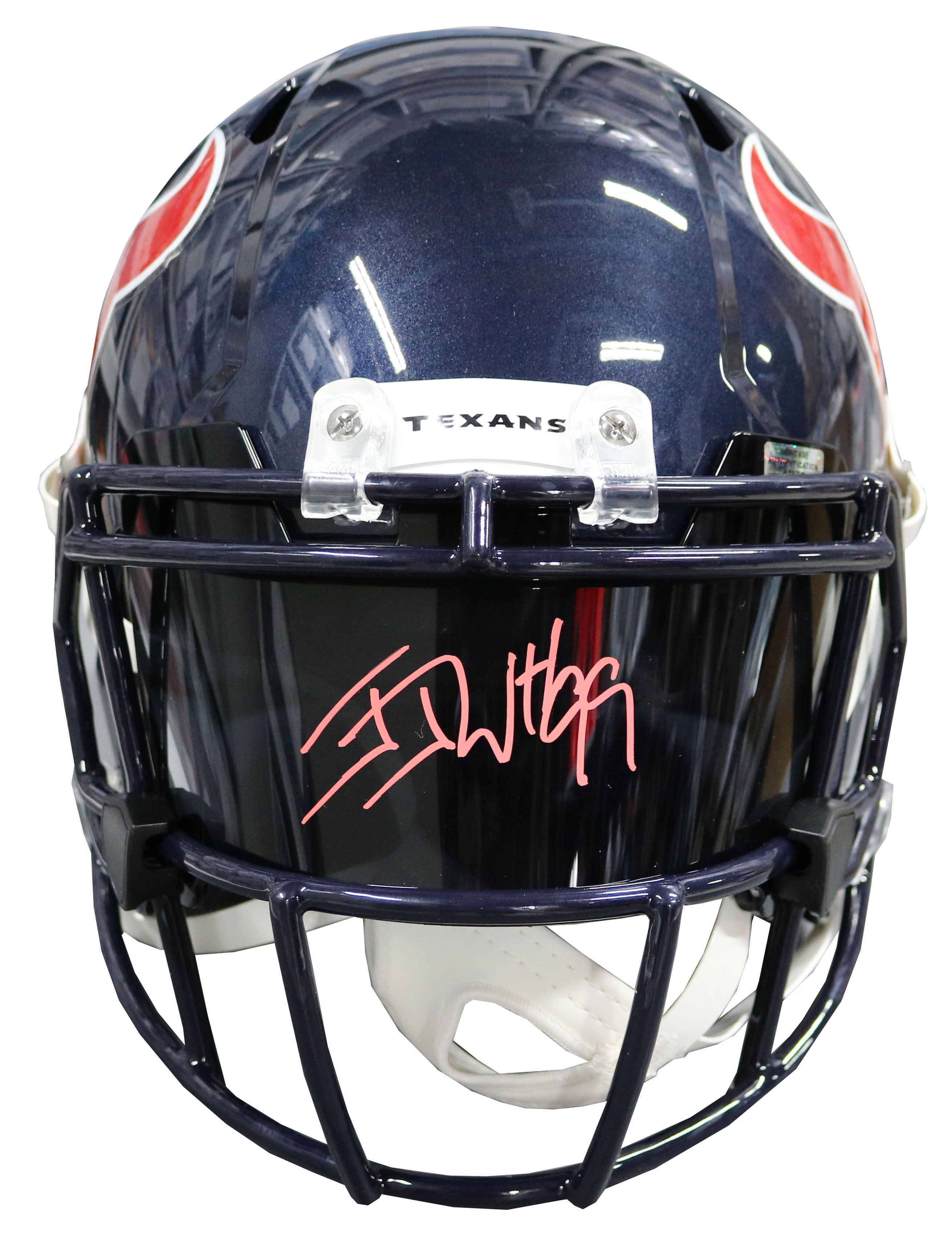 JJ Watt Signed Texans Mini Helmet high quality with COA