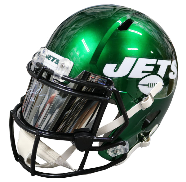 Aaron Rodgers New York Jets Autographed Riddell Authentic Helmet