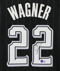 Franz Wagner Orlando Magic Signed Autographed Black #22  Jersey Beckett Witness Certification
