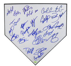 Houston Astros 2017 World Series Champions Team Signed Autographed Baseball Home Plate Pinpoint Letter COA